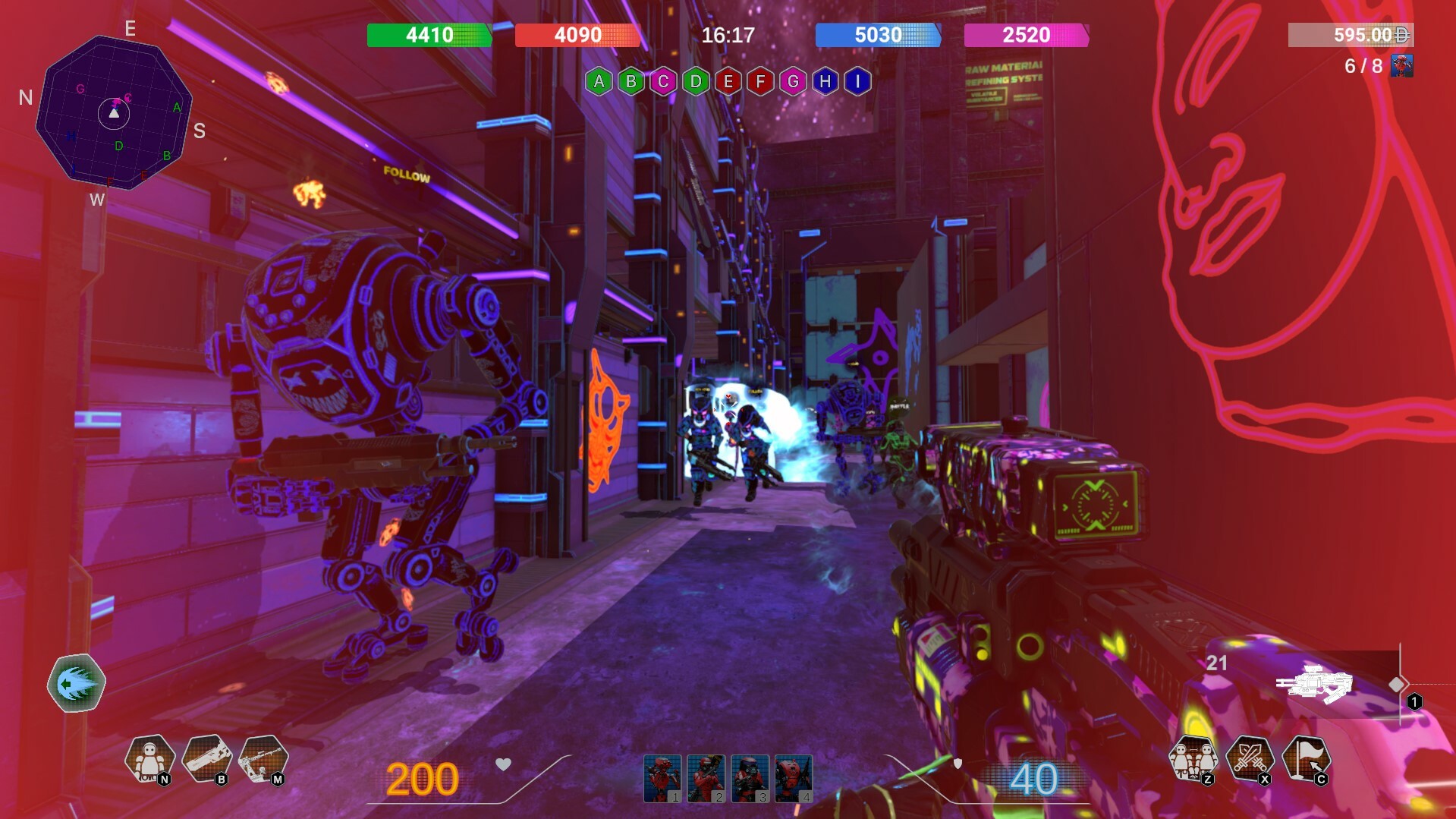 霓虹放克机器人/Neon Phonk Robots