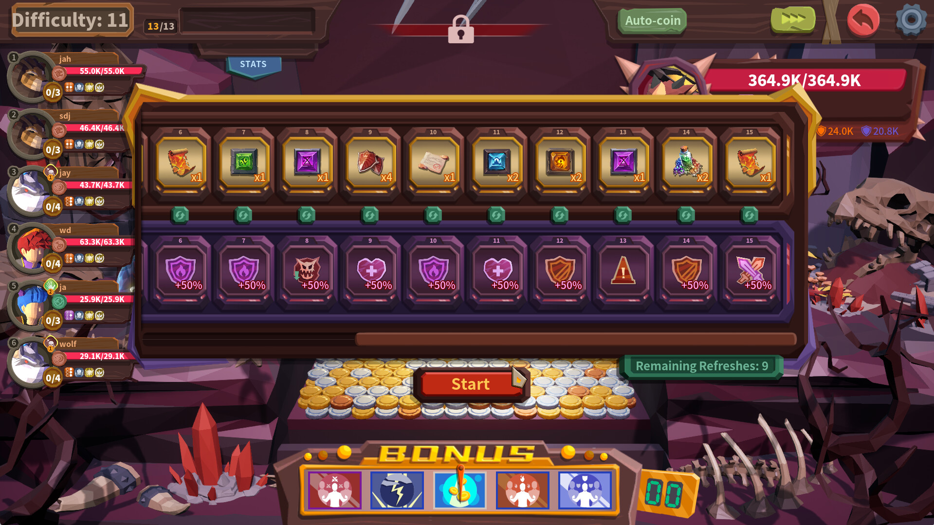 推币勇者/Coin Push RPG