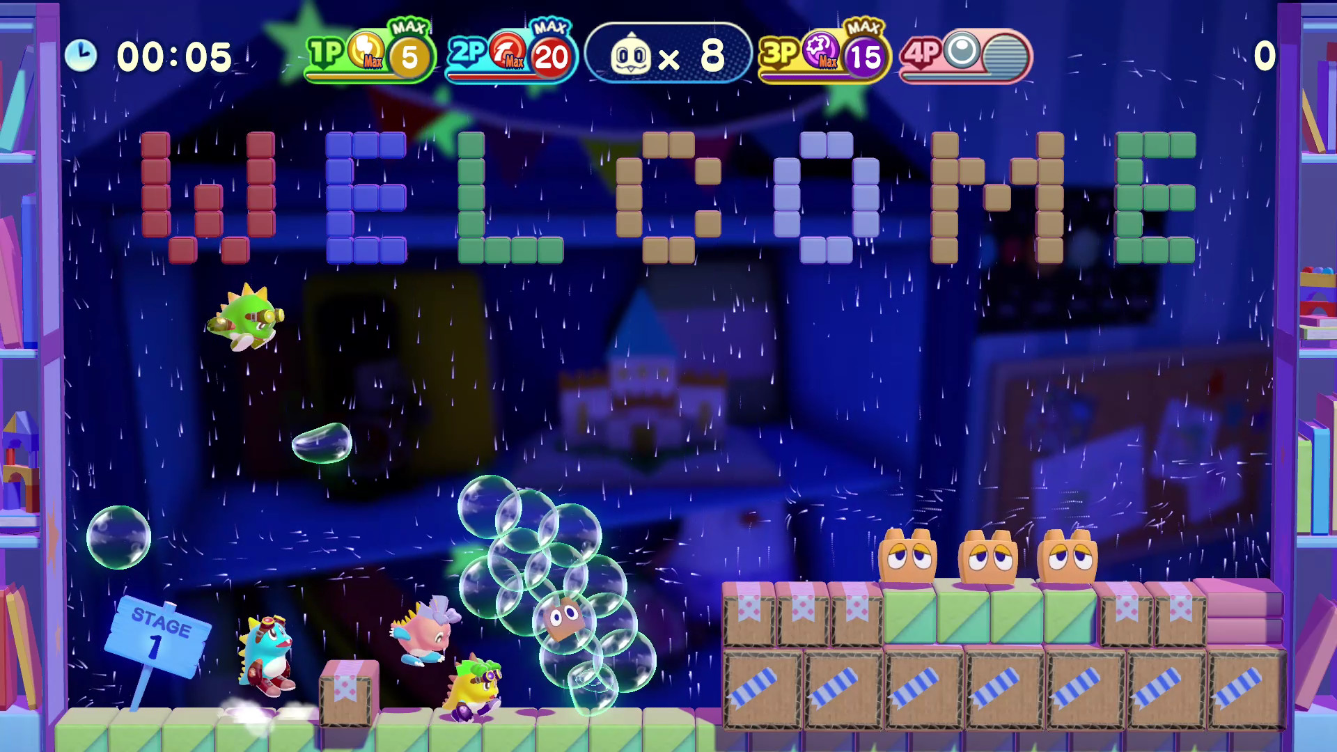 泡泡龙4伙伴 头骨怪与创意工坊/Bubble Bobble 4 Friends