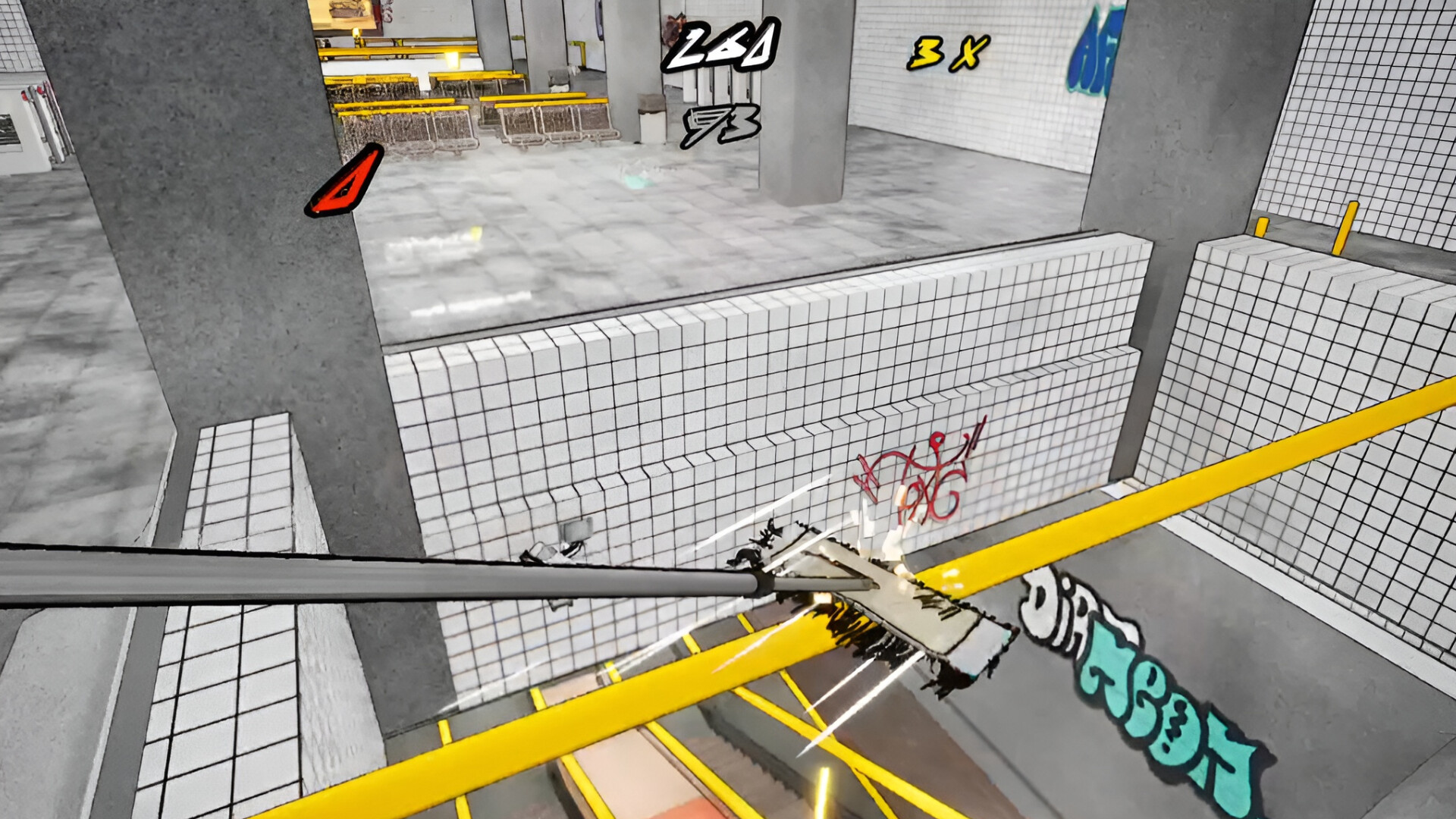 拖把滑手/Mop Skater