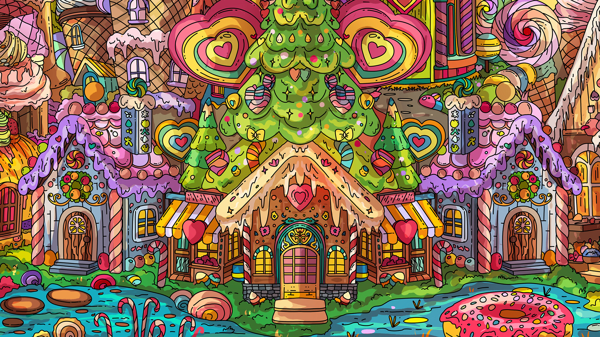 100只糖果猫/100 Candy Cats