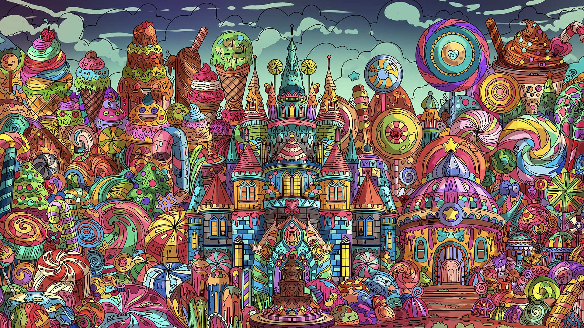 100只糖果猫/100 Candy Cats