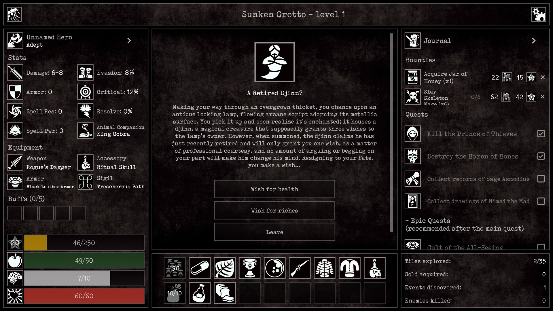 暗影征途：古典卷/Grim Quest - Old School RPG