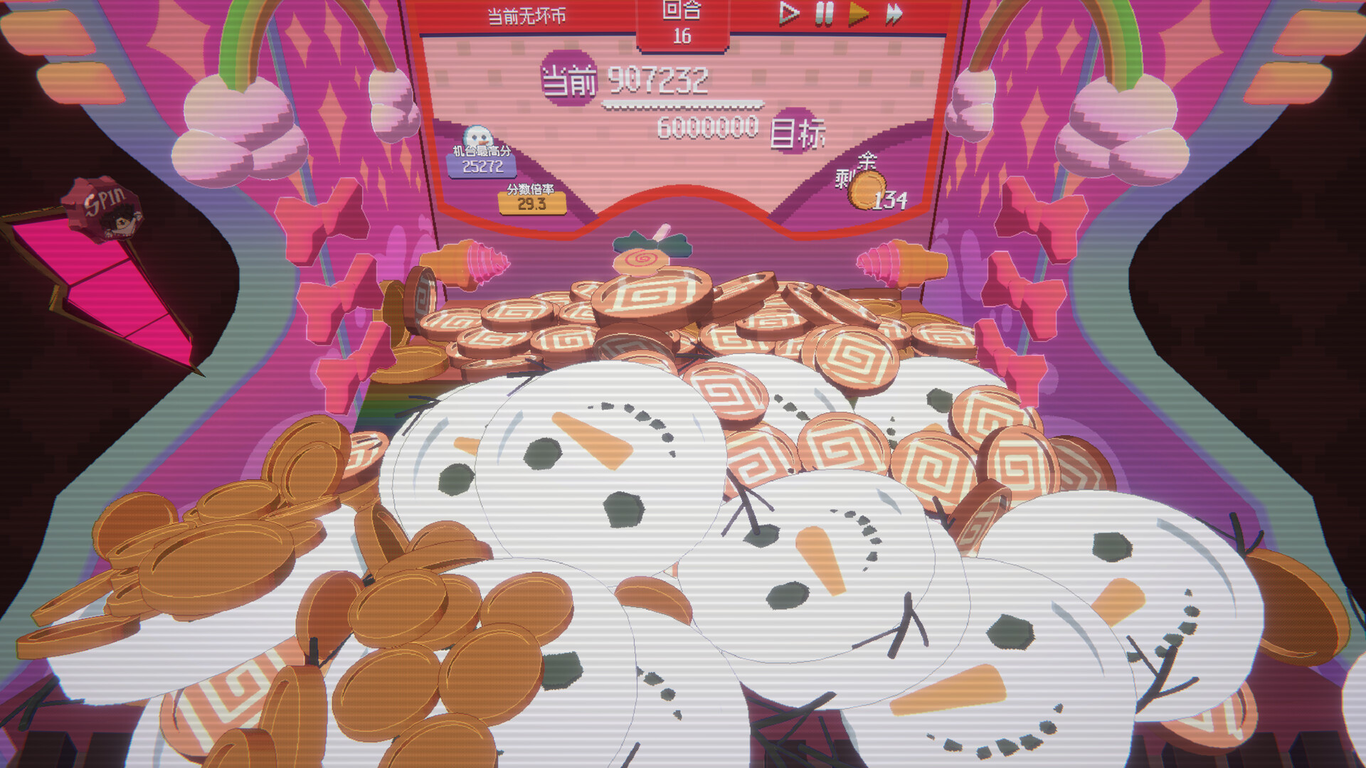 浣熊推币机/RACCOIN: Coin Pusher Roguelik