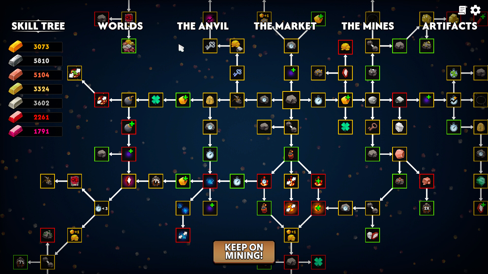 持续挖矿！- 世界篇/Keep on Mining! - Worlds