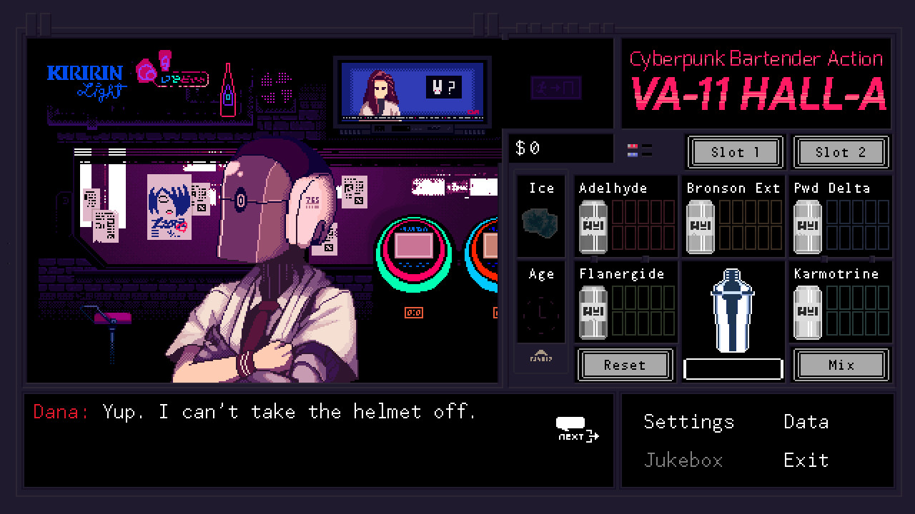 VA-11 HALL-A：赛博朋克酒保行动/VA-11 Hall-A: Cyberpunk Bartender Action