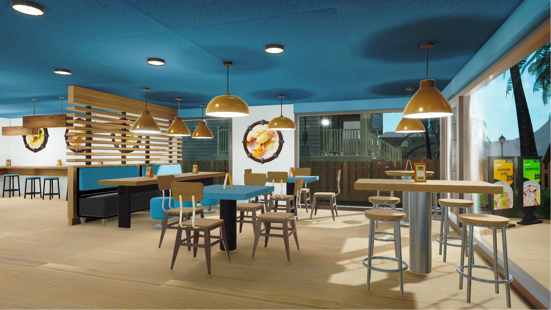 海岸厨房模拟/Coastal Kitchen Simulator