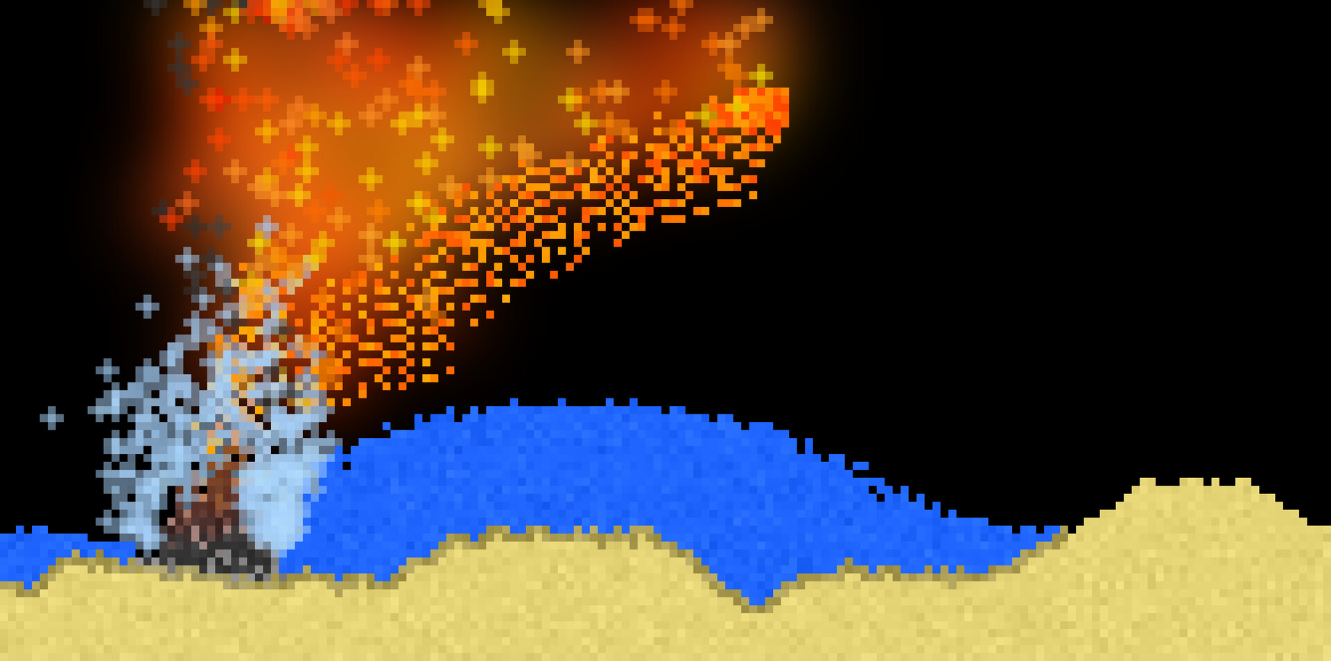 沙粒模拟场/沙盒模拟器/Sandboxels