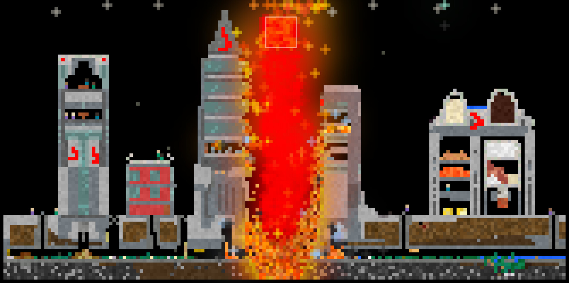 沙粒模拟场/沙盒模拟器/Sandboxels