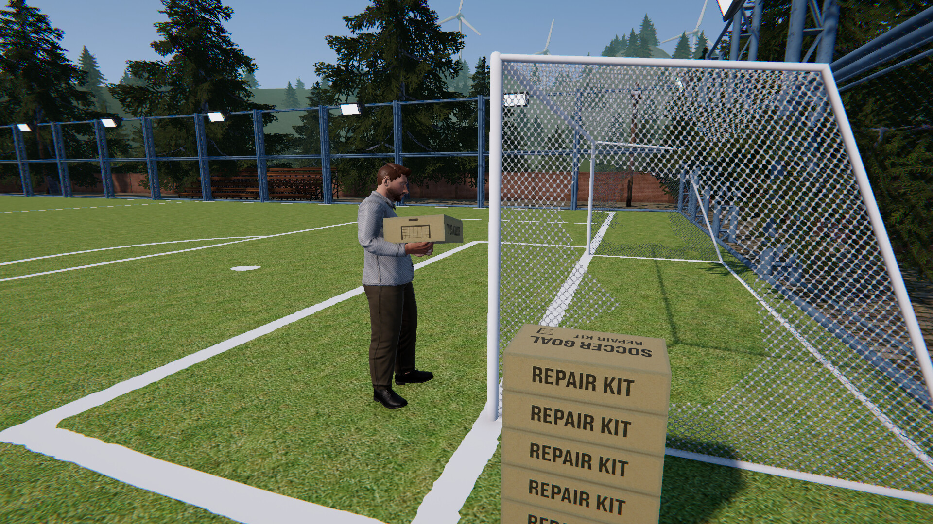 足球场模拟器/Football Pitch Simulator