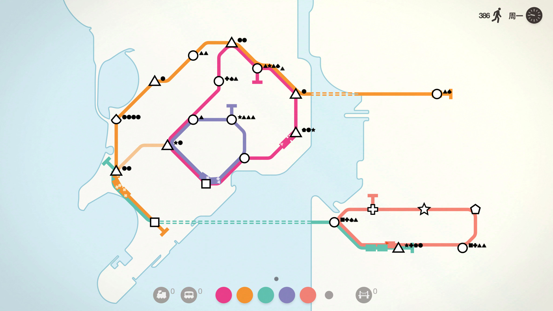 迷你地铁/迷你都市/模拟地铁/Mini Metro
