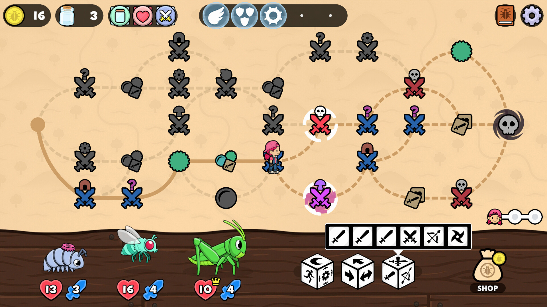 萌虫骰战/Dicey Bugs