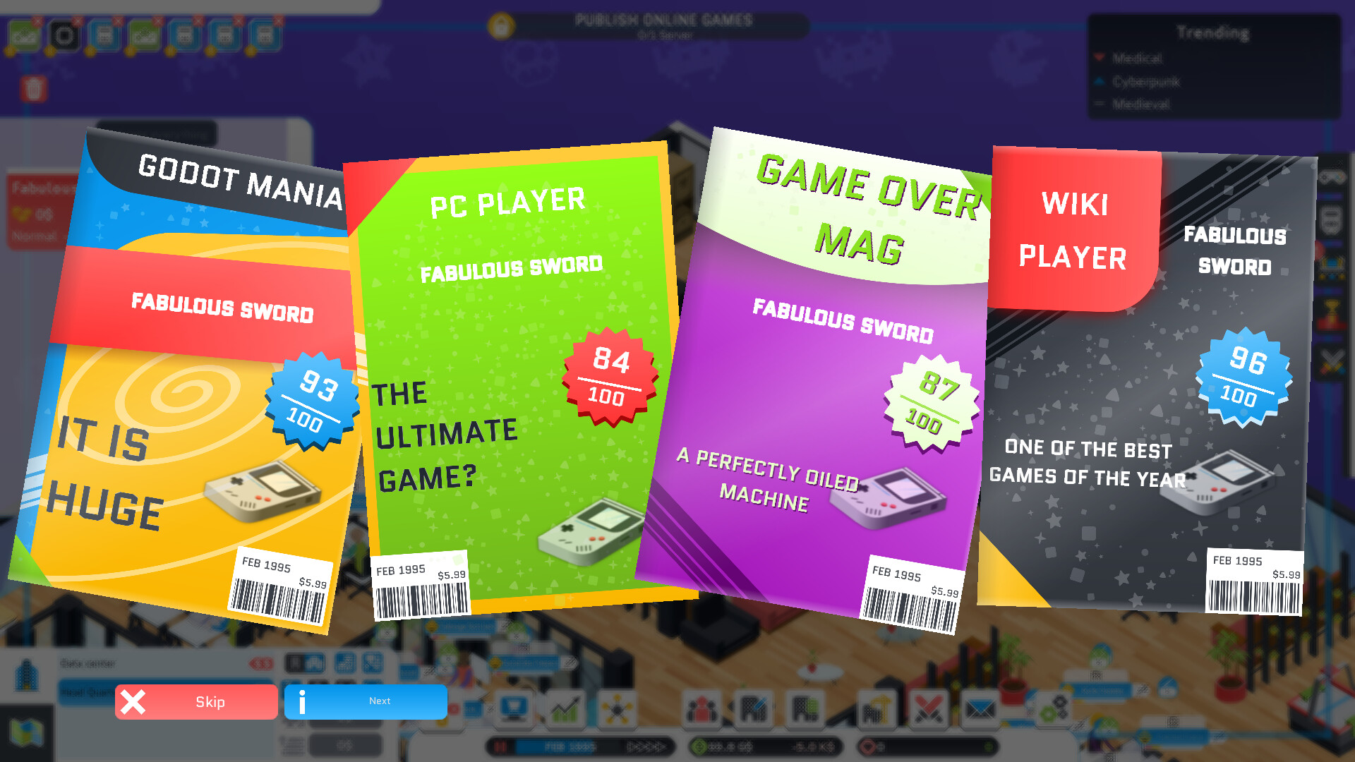 游戏大亨：都市工作室/City Game Studio: a tycoon about game dev