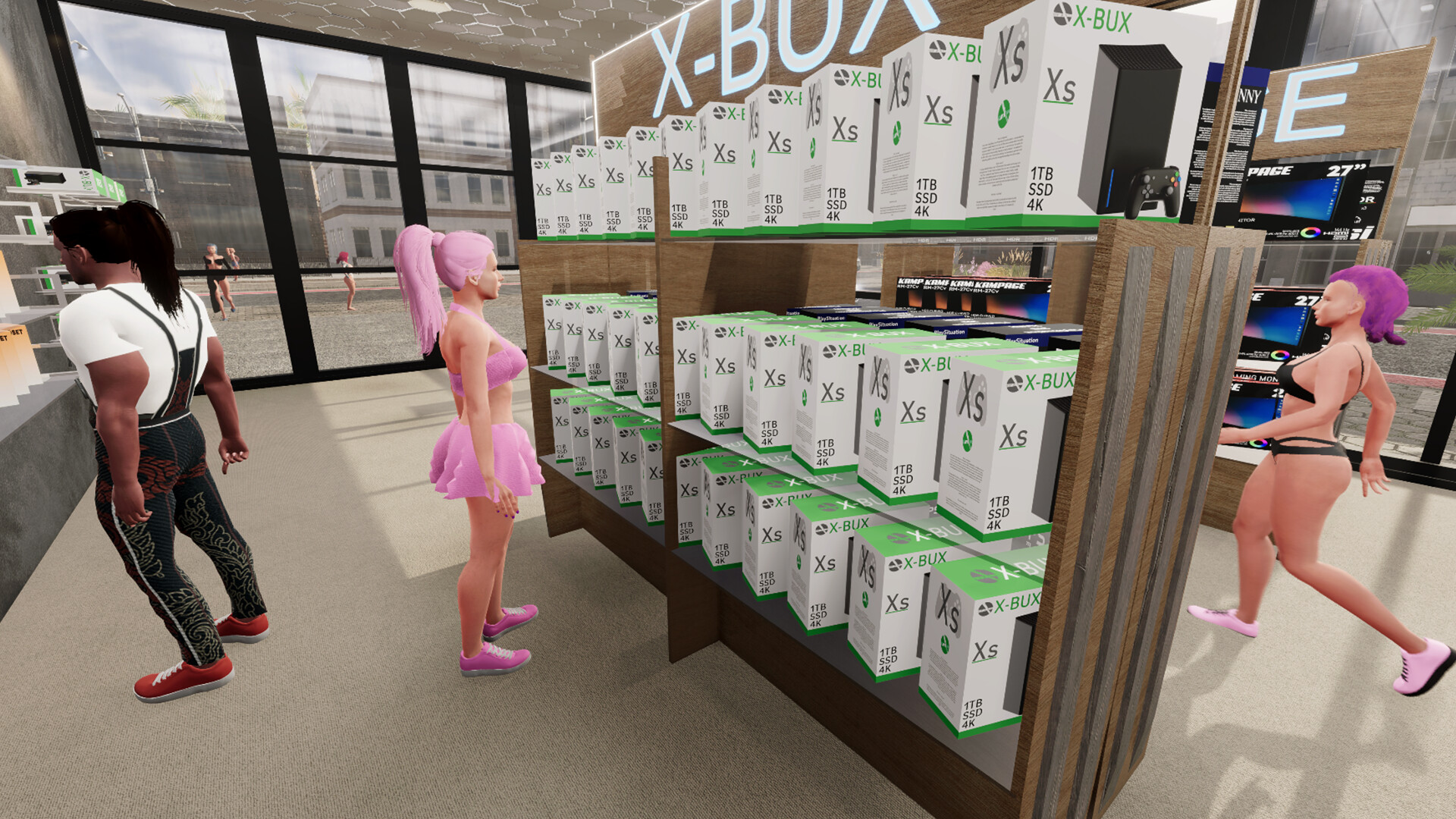 科技商店模拟/Tech Market Simulator