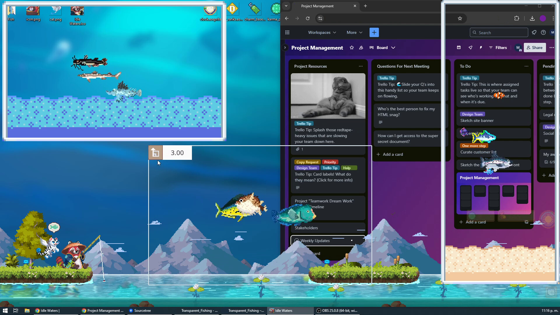 佛系鱼塘/Idle Waters