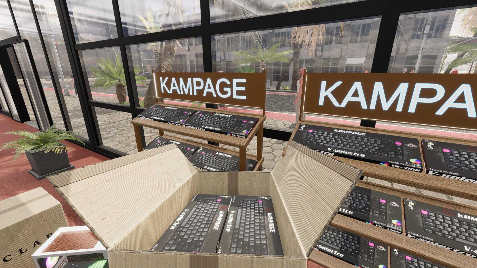 科技商店模拟/Tech Market Simulator