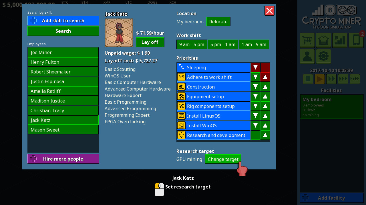挖矿大亨模拟器/Crypto Miner Tycoon Simulator