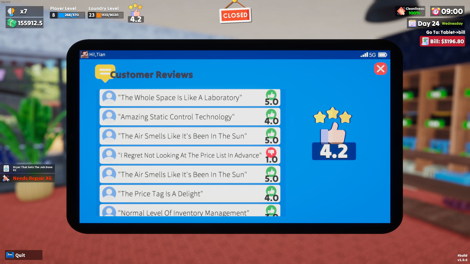 洗衣店模拟器：洗刷刷！/Laundry & Supermarket Simulator