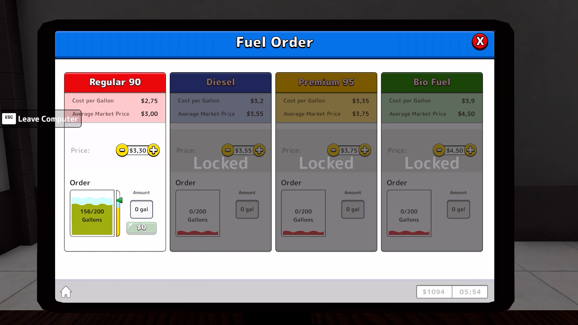 加油站经理/Gas Station Manager
