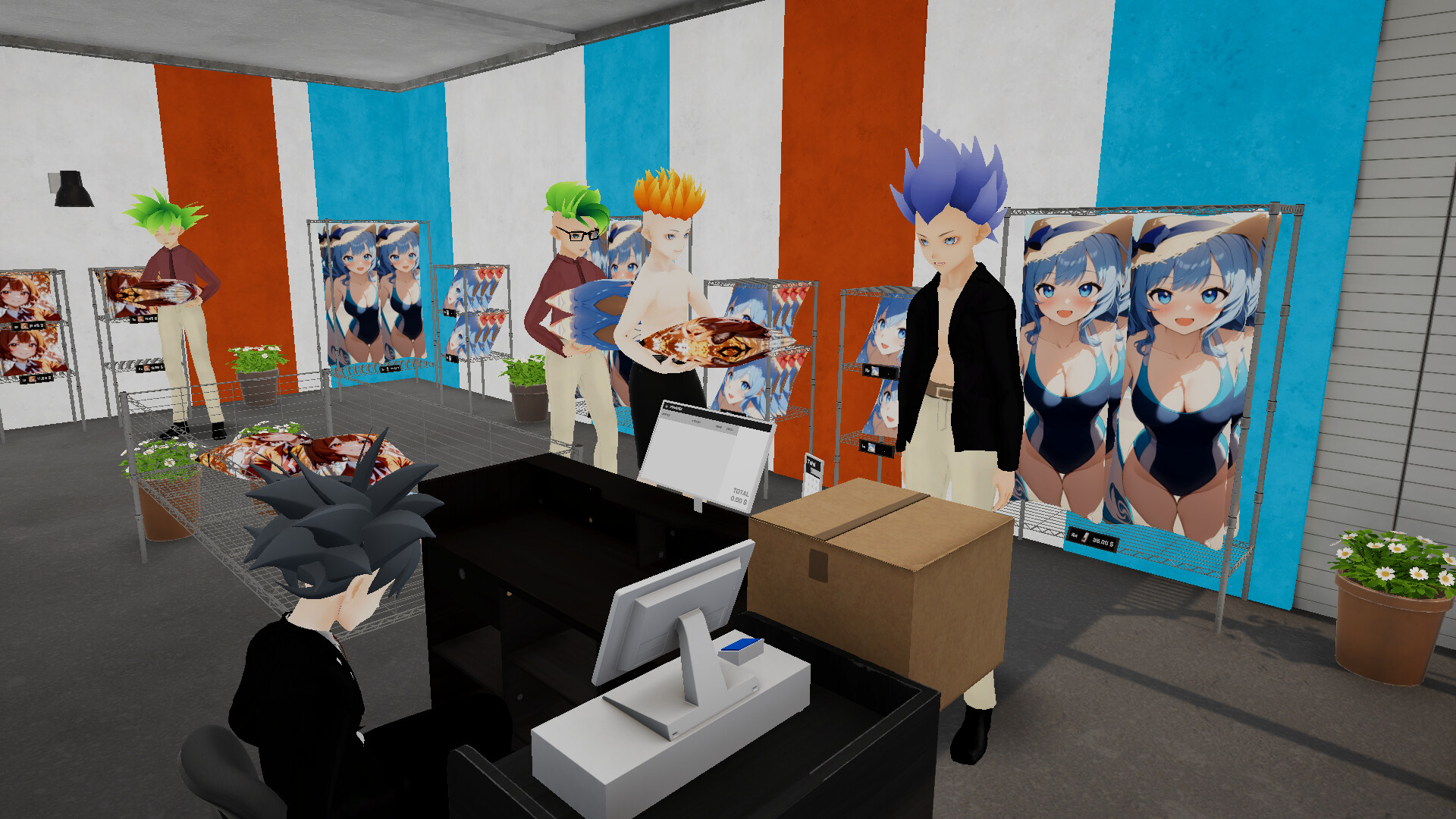 商店模拟器：抱枕/Shop Simulator: Waifu Pillows