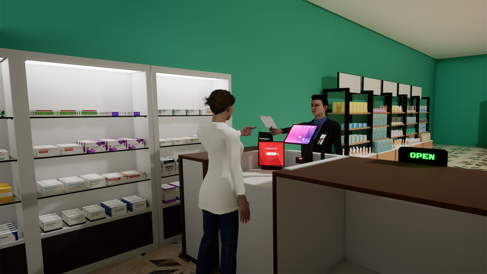 药店模拟器/Pharmacy Simulator