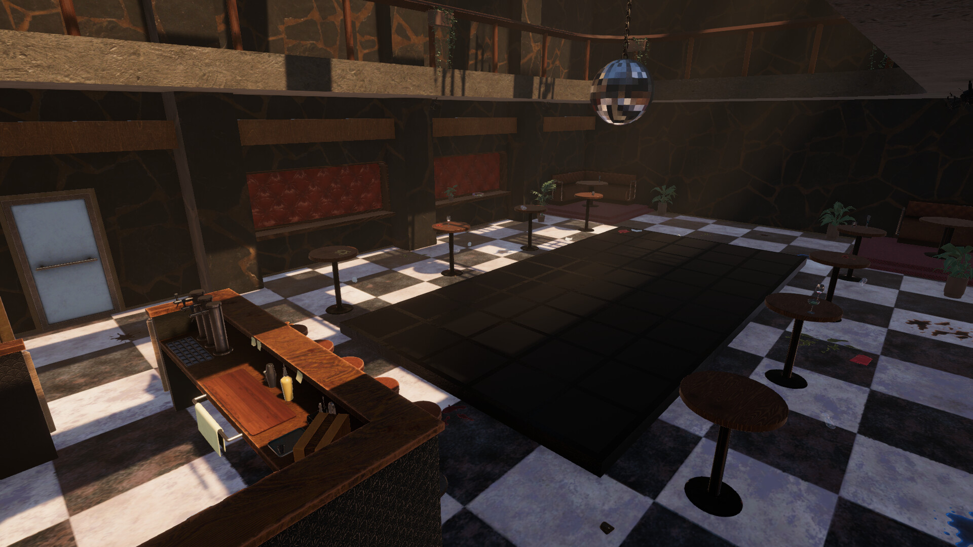 迪斯科灯光下：80年代酒吧模拟器/Under the Disco Lights - 80's Bar Simulator