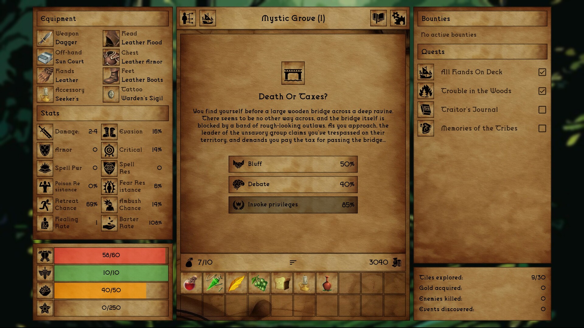 黯潮/Grim Tides - Old School RPG