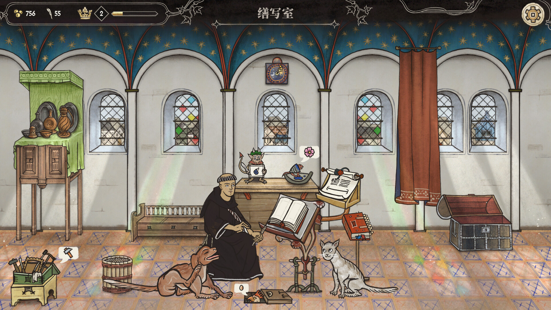 缮写室 ：羊皮卷大师/Scriptorium: Master of Manuscripts