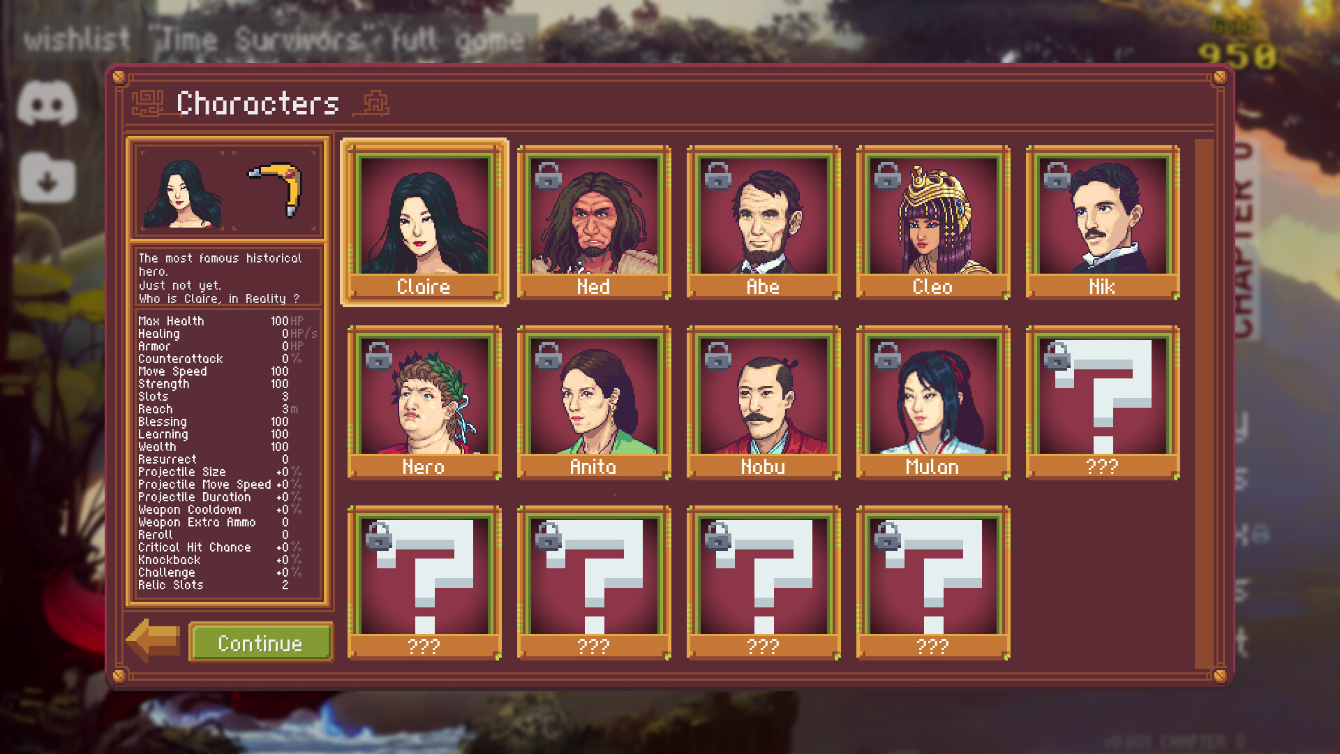 时间幸存者：章节0/Time Survivors: Chapter 0