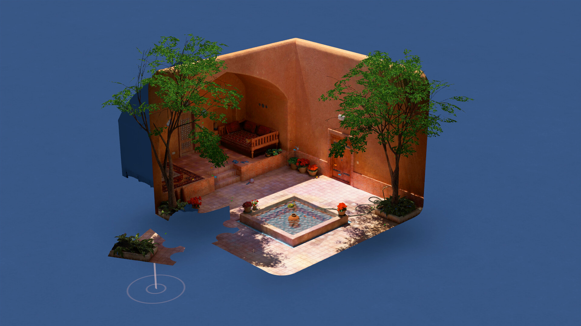 奇妙之地 - 3D 拼图模拟器/Puzzling Places - 3D Jigsaw Sim