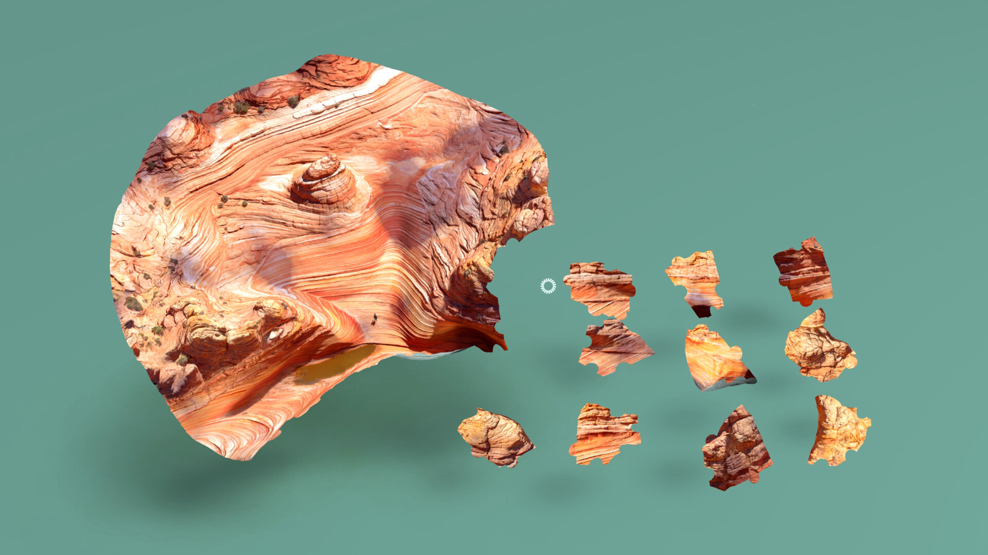 奇妙之地 - 3D 拼图模拟器/Puzzling Places - 3D Jigsaw Sim