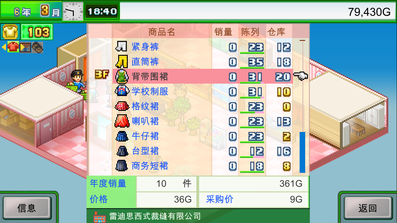 时尚洋品店物语/Pocket Clothier