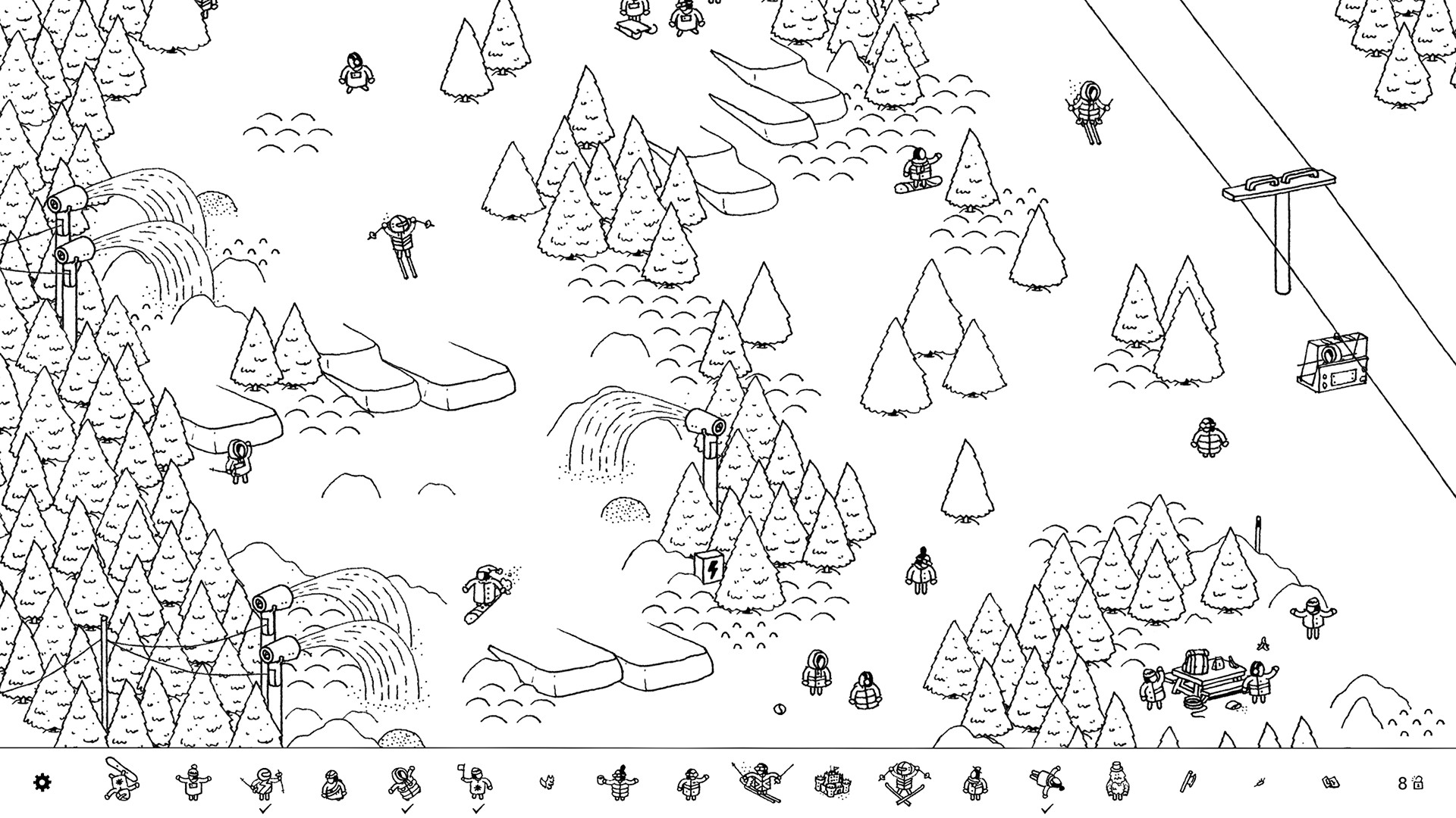 隐藏的人/Hidden Folks