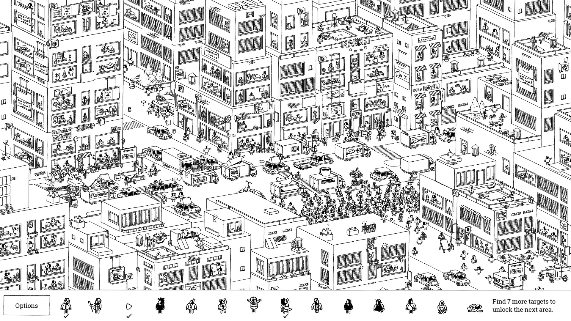 隐藏的人/Hidden Folks