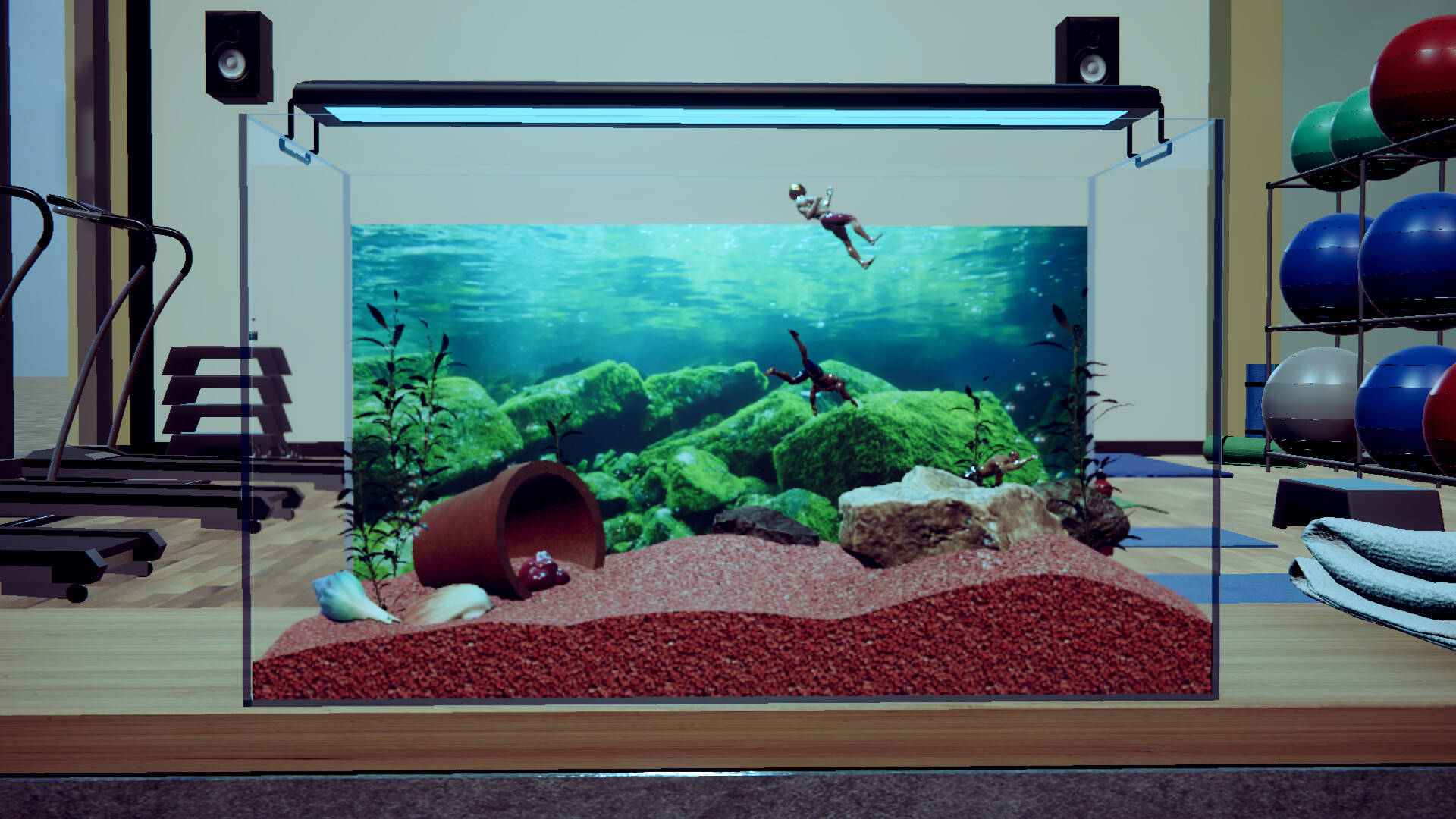 壮士水族馆 -肌肉水族馆模拟器-/Machorium -Muscle Aquarium Simulator-