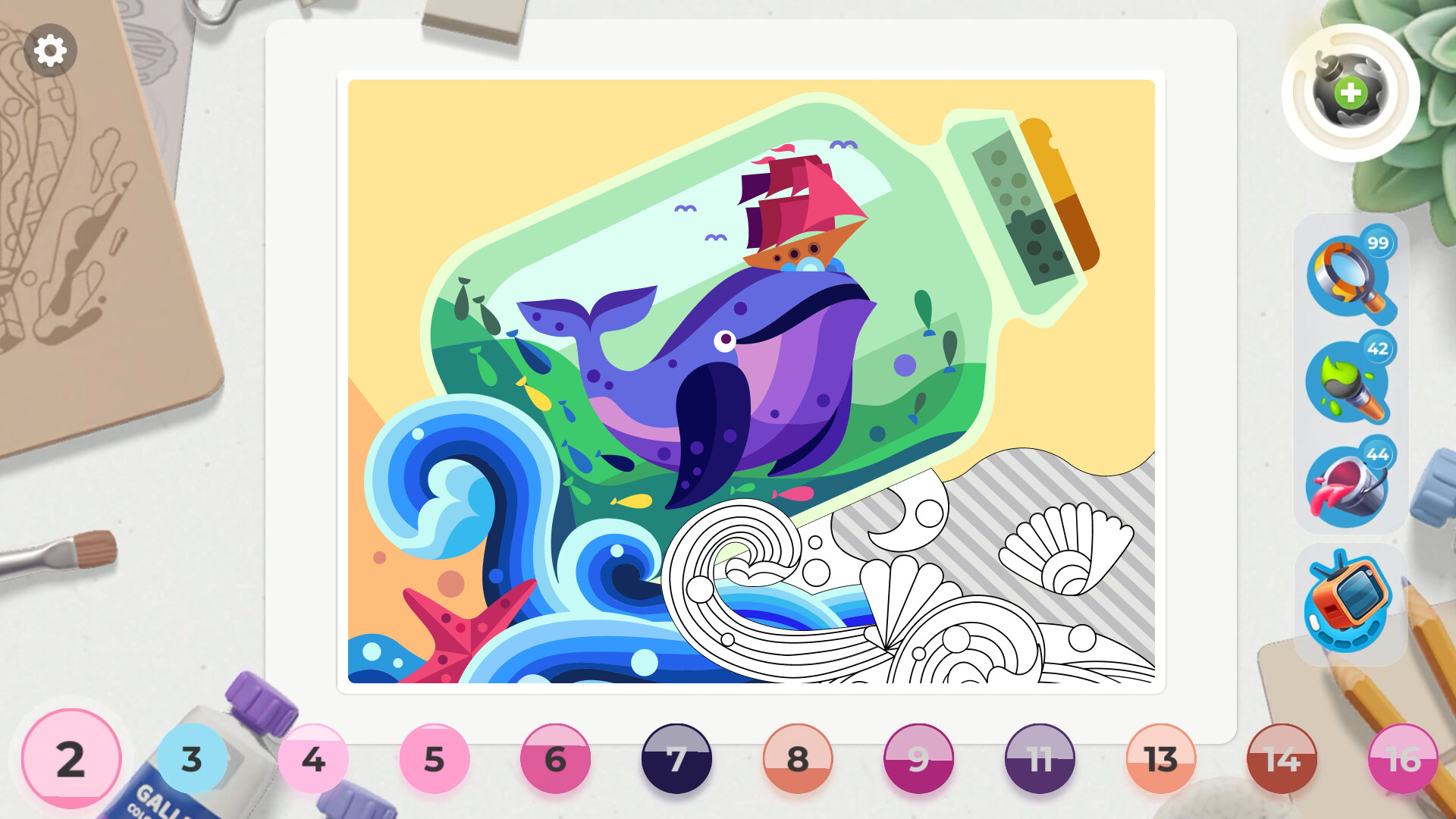 画廊:涂色本和装饰/Gallery: Coloring book & decor