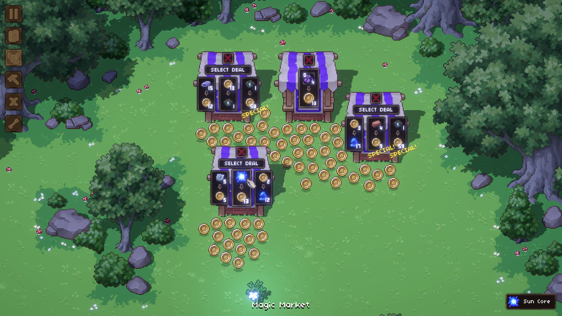 点击炼金术/Forage Wizard