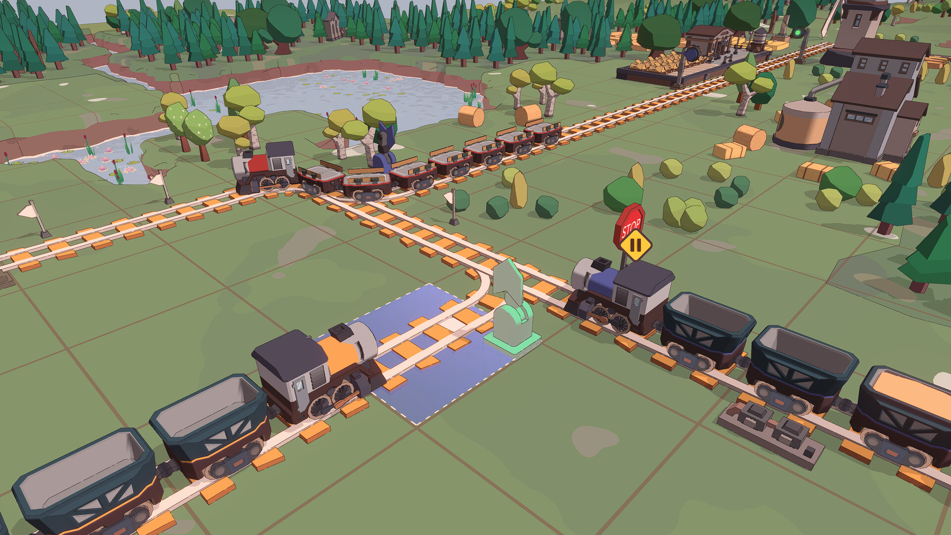 小小轨道:自动化铁路建造/Super Loco World Train Automation