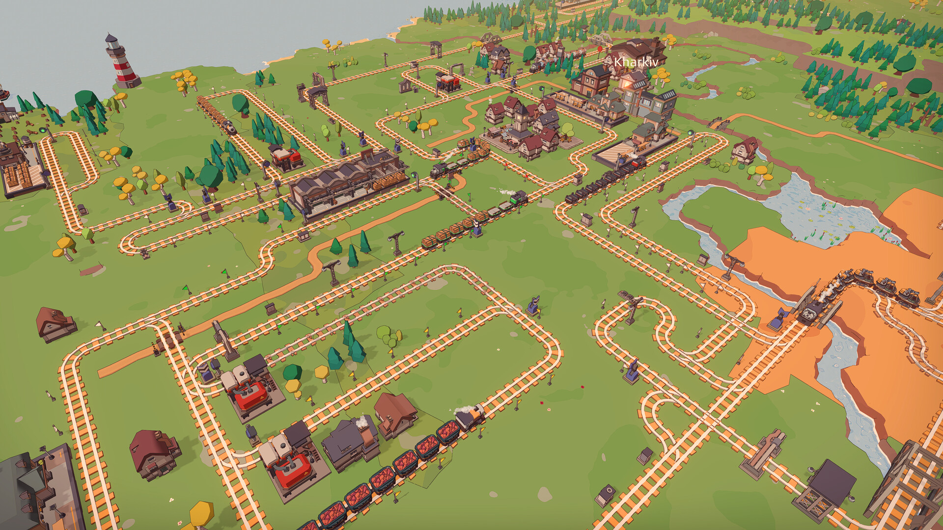 小小轨道:自动化铁路建造/Super Loco World Train Automation