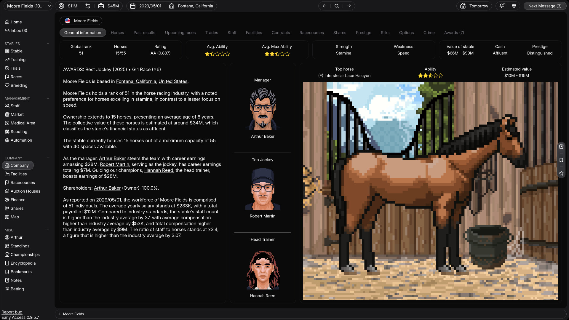 赛马经理/Horse Racing Manager