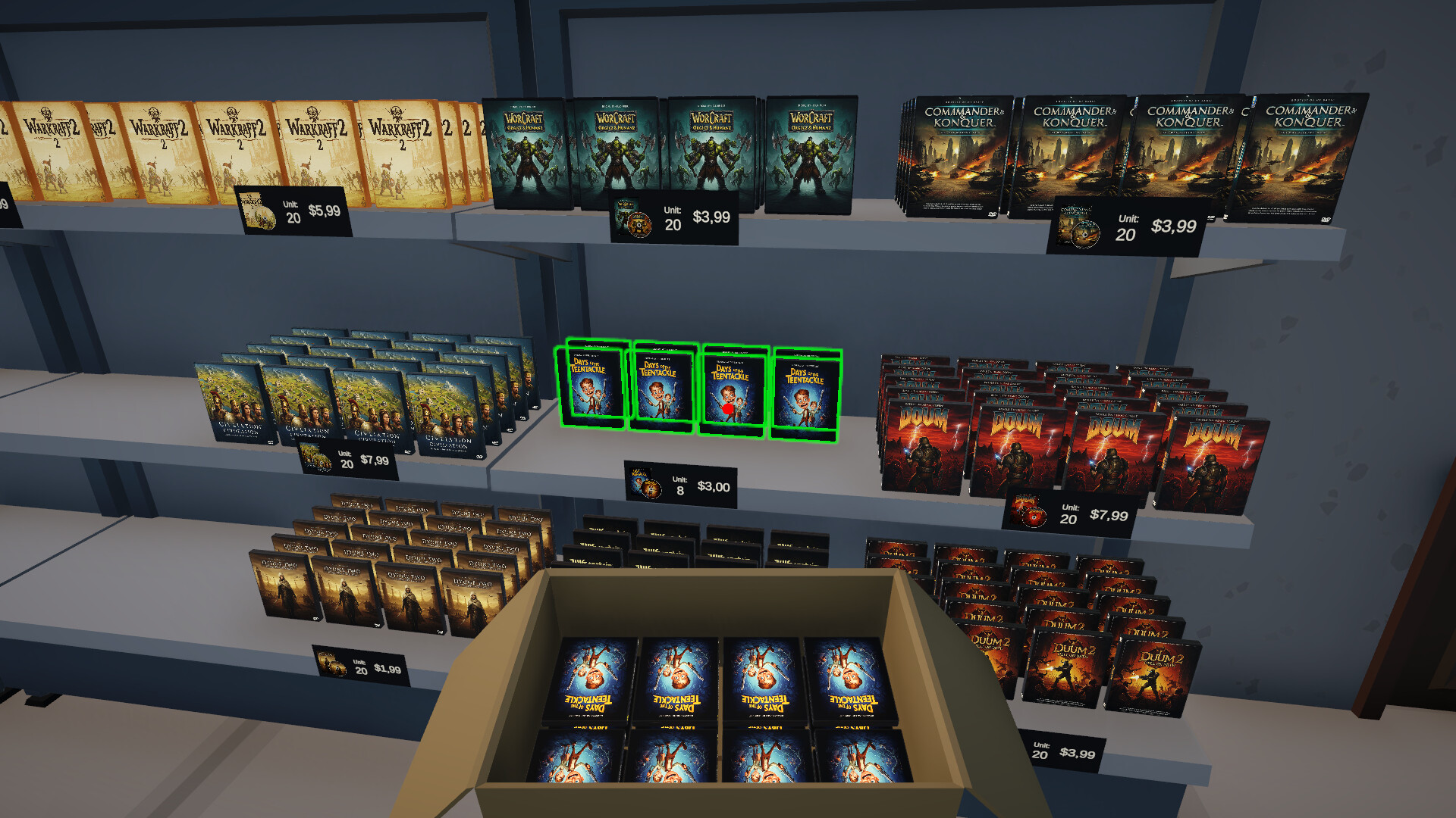 DVD商店模拟器/DVD Store Simulator