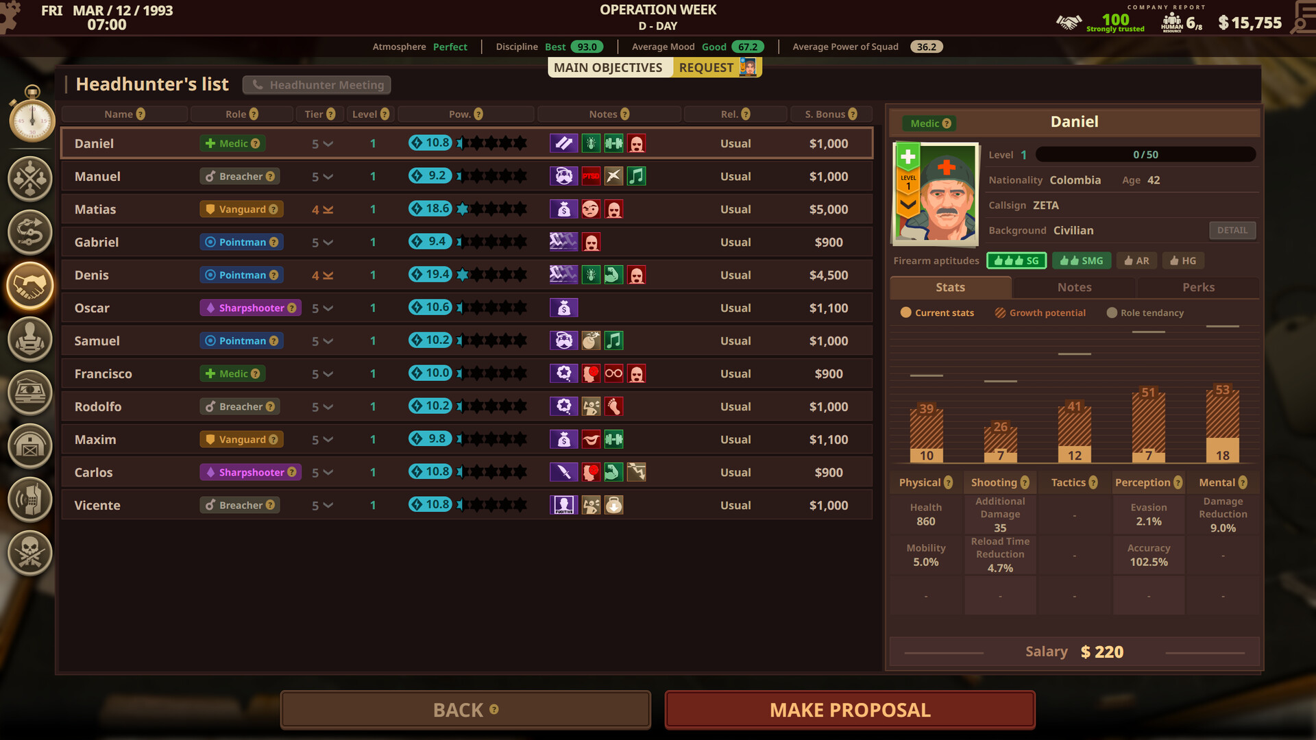 私人军事经理:战术自动战斗/Private Military Manager: Tactical Auto Battler