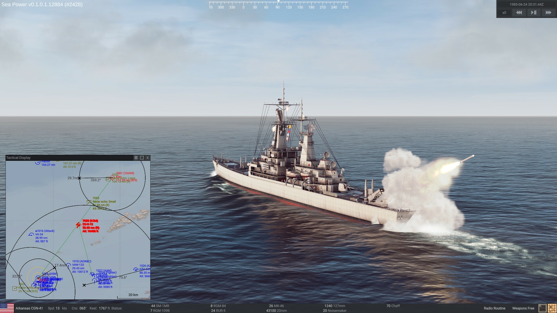 海上力量:导弹时代的海军作战/Sea Power : Naval Combat in the Missile Age