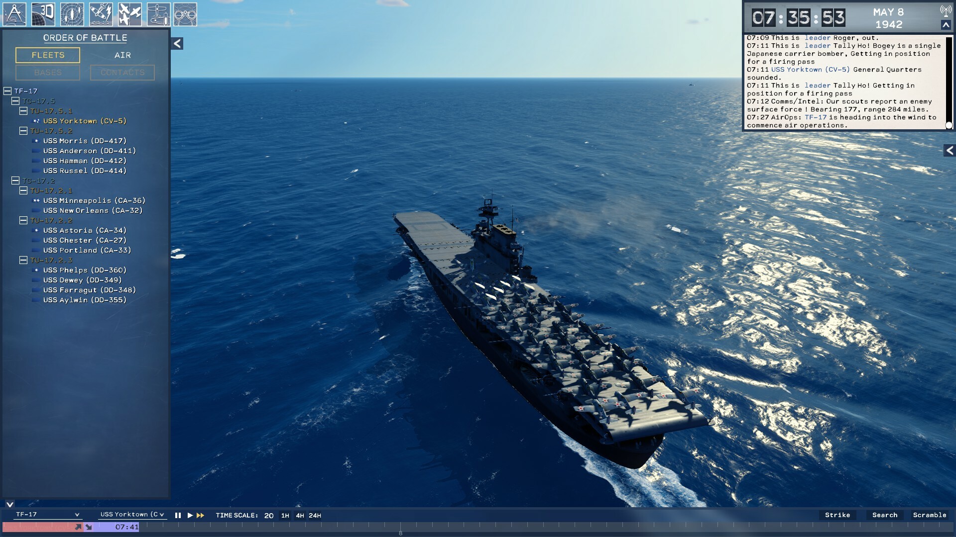 特遣舰队上将:第一卷 - 美国航母战役/Task Force Admiral - Vol.1: American Carrier Battles