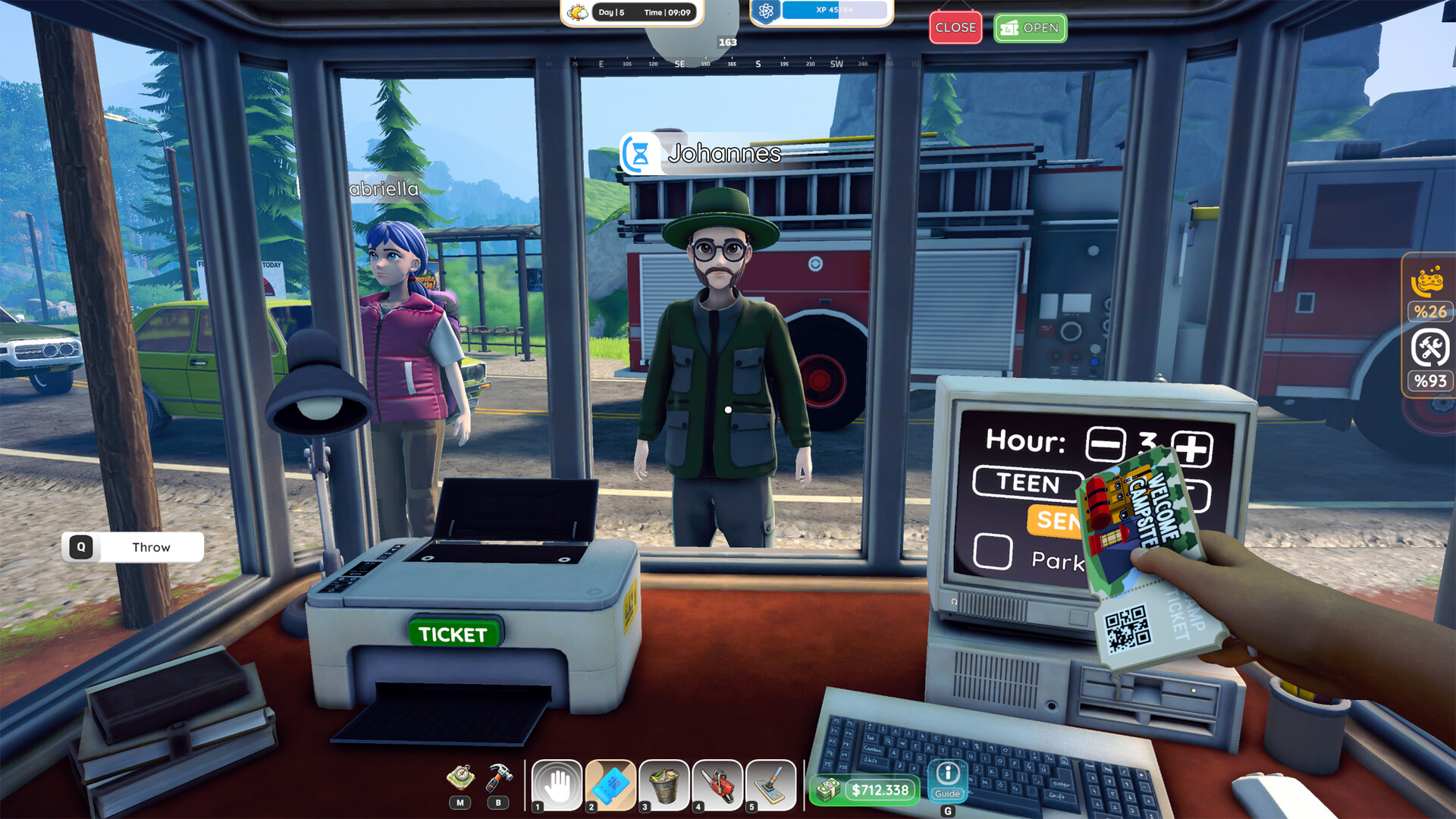 露营地经营/Campsite Hustle! - Management Simulator
