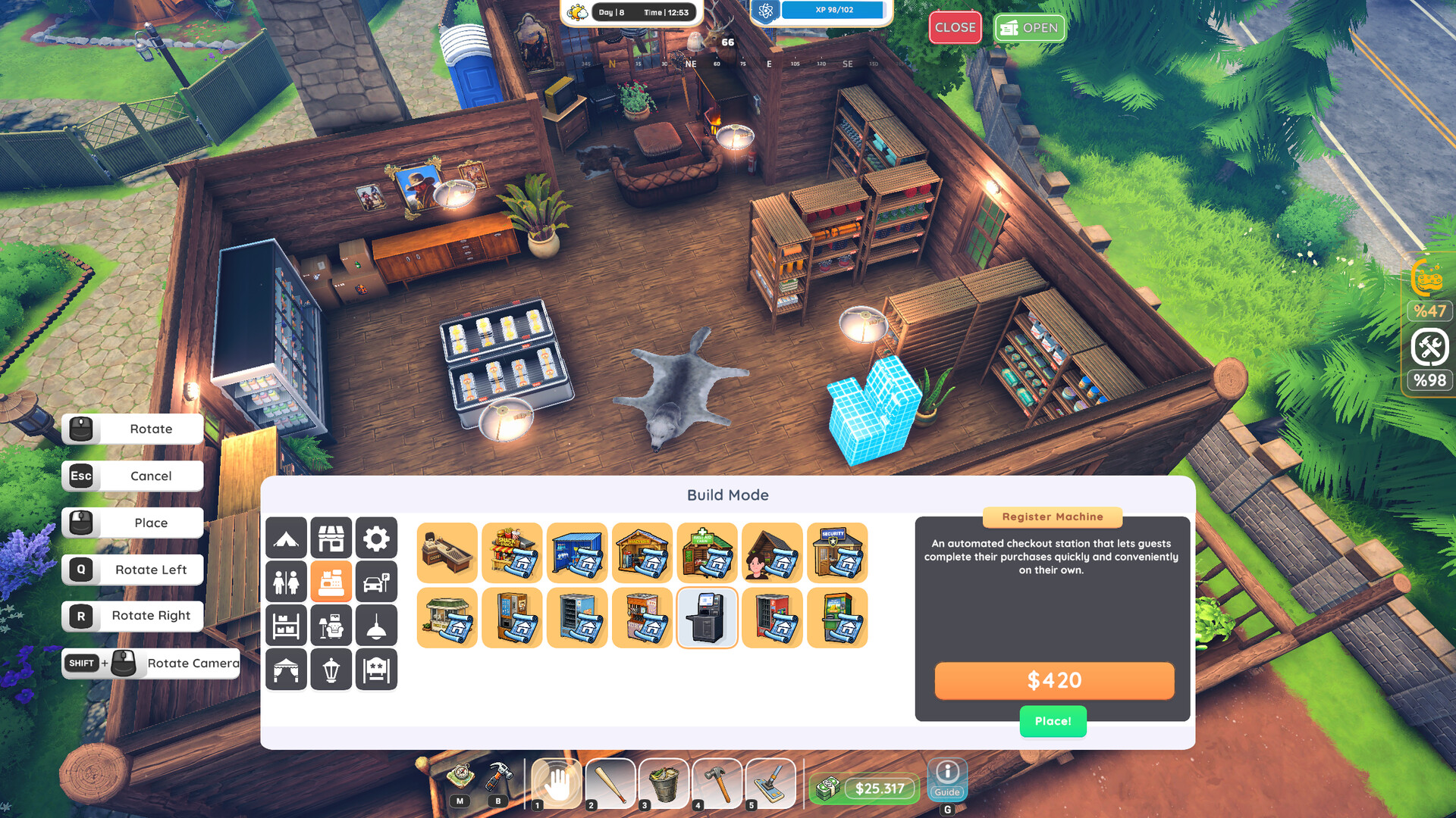 露营地经营/Campsite Hustle! - Management Simulator