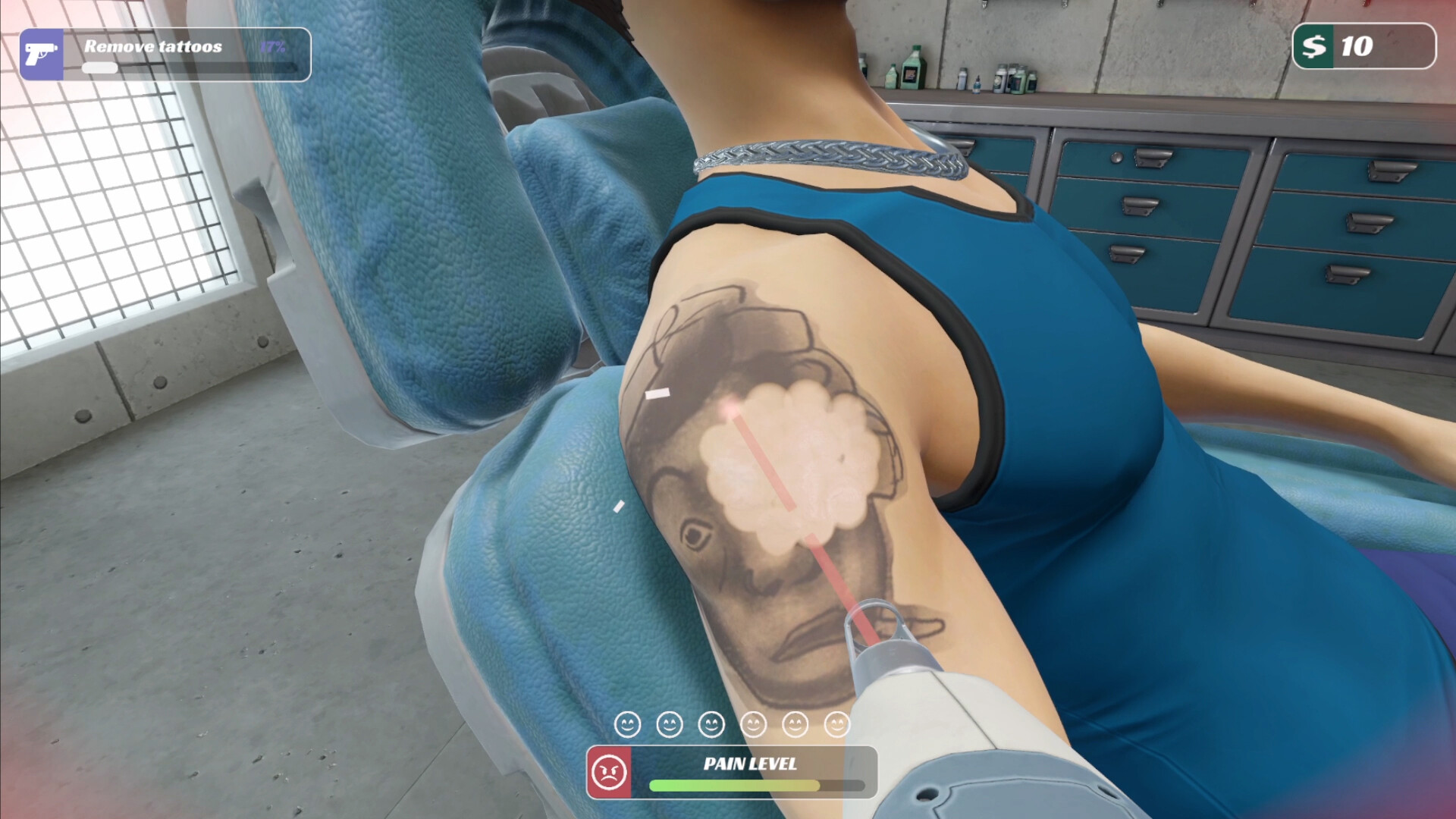 纹身清除模拟器/Tattoo Removal Simulator