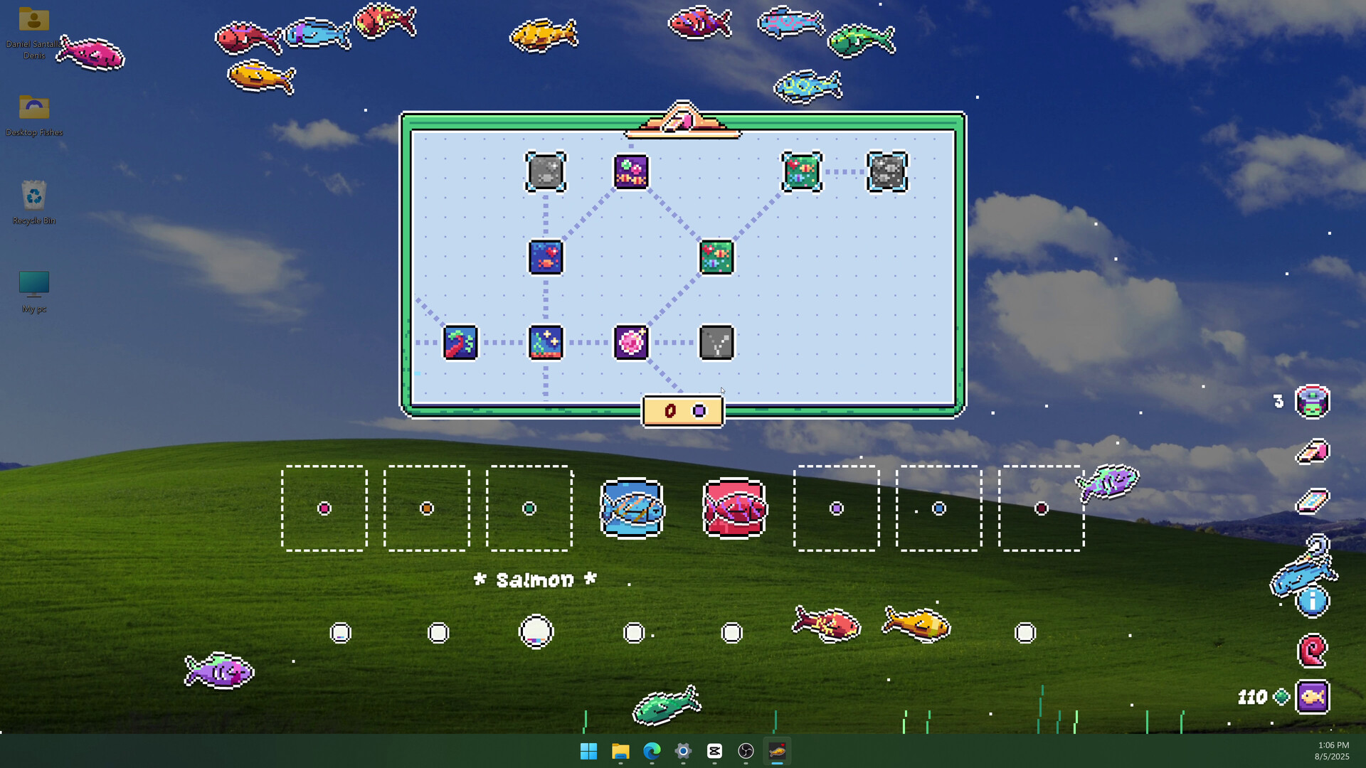你搁这养鱼呢/Desktop Fishes