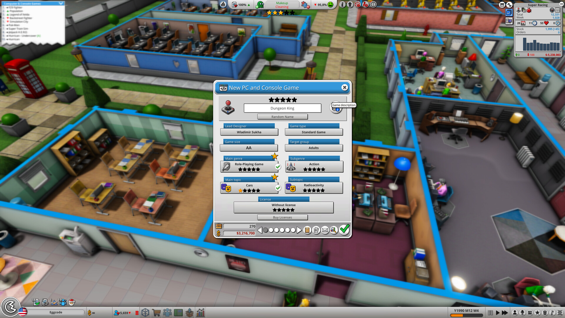 疯狂游戏大亨2/Mad Games Tycoon 2/支持网络联机
