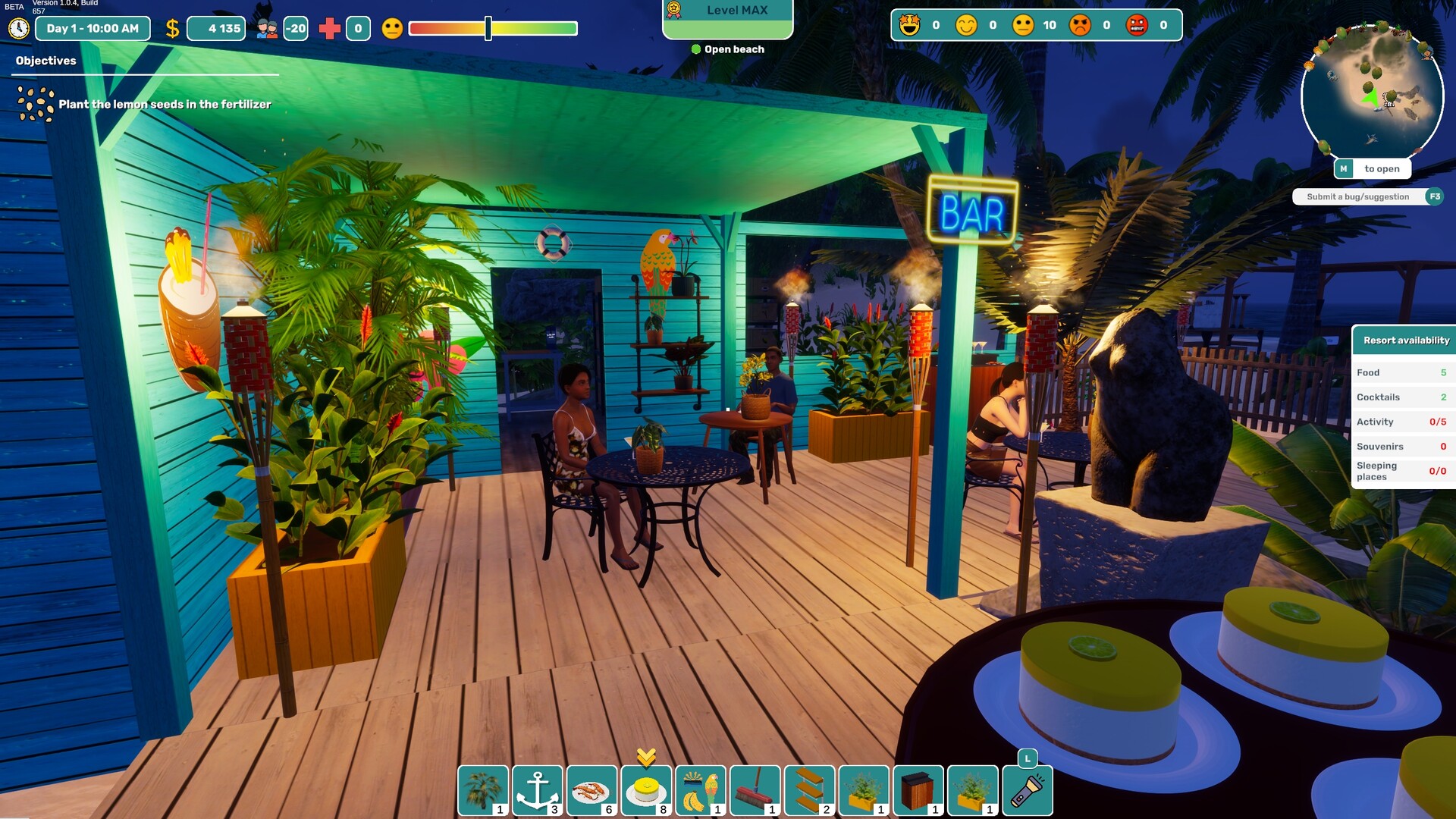 热带度假村经营模拟器/Tropical Resort Simulator